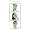 Terapi Jel Yüz Maskesi Soğuk Ve Sıcak Boncuklu Ayarlanabilir Maske (yeşil)