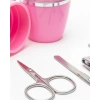 Tırnak Bakım Manikür Pedikür Seti 4 Parça Pembe Pratik Günlük Kullanım