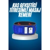 Titreşimli Kas Gevşetici Masaj Kemeri Zayıflama Aleti Bel Bölge Sırt Masaj Aleti