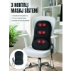 Titreşimli Masaj Koltuk Minderi Kademe Şiddet Ayarlı Isıtma Fonksiyonlu Masaj Pedi
