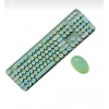 Tr Mofii Sweet Yeşil Klavye Mouse Set