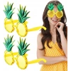 Tropikal Hawaii Ananas Şekilli Parti Gözlüğü