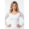 Tüllü Uzun Kol Body B357