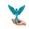 Turkuaz Melek Biblo 3d Dekoratif Angel Figür Küçük Boy Ev Aksesuarı