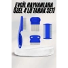 Tüy Fırçası Bit Tarağı Seti Evcil Hayvan Tüy Toplayıcı Bit Pire Önleyici Tarak