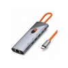 Type-c Hub Dual Hdmı Pd Lan Kart Okuyucu 9 Port HDX7879