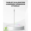 Type-C Şarjlı Dokunmatik Kalem – iPad, iPhone ve Android Uyumlu, Sessiz Çalışan