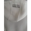 Üç İplik Kapşonlu Baskılı SweatShirt - Beyaz -