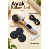 Üç Yedek Diskli Şarjlı Elektrikli Ayak Törpüsü