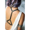 Üçgen Detaylı Lastik Harness - Brf138