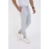 Unisex Kışlık Üç İplik Lastikli Eşofman Pantolon