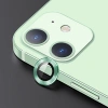 Usams İphone 12 - 12 Mini 3d Metal Çerçeveli Kamera Lens Koruyucu