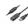 Usb 3.0 Active Repeater Uzatma Kablosu 10 M Siyah HDX7562