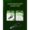 USB 3.0 Wireless Adaptör – 2.4GHz & 5GHz Destekli