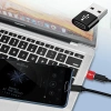USB'den TYPE-C 'ye Dönüştürücü Adaptör Veri Aktarımı Sağlayıcı Şarj Data Çevirici (4887)