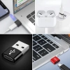 USB'den TYPE-C 'ye Dönüştürücü Adaptör Veri Aktarımı Sağlayıcı Şarj Data Çevirici (4887)