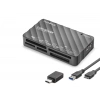 Usb Type-c 3.1 Gen1 All İn One Kart Okuyucu Cf Sd Microsd Ms Xd 5 Gbps Siyah HDX7064