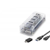 Usb Type-c 3.1 Gen1 Hub 4 Port 5 Gbps Şeffaf U336