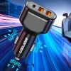 Uslion 30w 2 Usb + Type-c Girişli Qc3.0 Hızlı Araç Çakmaklık Şarjı