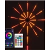 Uygulama Destekli Rgb Led Havai Fişek Duvar Aydınlatması