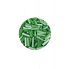 Uzun Boru Kesme Boncuk Çap 2mm Uzunluk 10 mm - 60 Gram - Yeşil Beyaz - BNC286