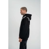 Uzun Kol Bisiklet Yaka Yıkamalı SweatShirt - Siyah -