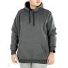 Uzun Kol Kapşonlu Basic Sweatshirt hoodie - Füme