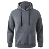Uzun Kol Kapşonlu Basic Sweatshirt hoodie - Füme