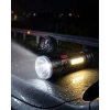 Uzun Menzilli Işıldak Şarjlı 9 LED 4 Kademeli Aydınlatma