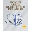 Uzun Süreli Kullanım İçin  – Kablosuz Boyun Bantlı Kulaklık, 50 Saat Batarya