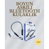 Uzun Süreli Kullanım İçin  – Kablosuz Boyun Bantlı Kulaklık 50 Saat Batarya