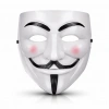 V Mask Premium Vendetta Beyaz Maske (Guy Fawkes Stil)