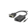 Vga To Hdmı F Çevirici + Audıo 1080P Siyah HDX7794