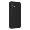 Vivo V23 5G Kılıf Nano içi Kadife Silikon - Siyah