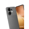 Vivo V60 5G Auto Focus Karbon Kapak - Gri