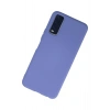 Vivo Y11S Kılıf Nano içi Kadife Silikon - Lila