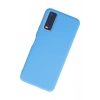 Vivo Y11S Kılıf Nano içi Kadife Silikon - Mavi
