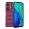 Vivo Y27 Kılıf Optimum Silikon - Bordo