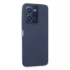 Vivo Y35 Kılıf First Silikon - Lacivert