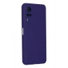 Vivo Y53S Kılıf Nano içi Kadife Silikon - Mor
