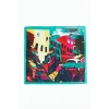 Vosvos Papağan Desenli Zr Şifon Fular 50*50 cm