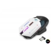 W19 Kablosuz Gaming Mouse Dual Mod 10000 Dpi 7 Tuş Makro 1000 Hz Rgb - Siyah Beyaz