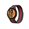 Watch 20mm Metal Mıknatıslı Kordon - Siyah-Kırmızı