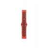 Watch 20mm Spor Delikli Kordon - Kırmızı-Siyah