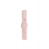 Watch 22mm Spor Delikli Kordon - Pembe-Beyaz