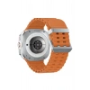 Watch 7 Ultra KR417 Rug Silikon Kordon - Turuncu