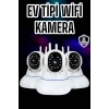 Wifi Kamerası Çift Yönlü Bebek Güvenlik Kamerası Gece Görüşlü