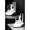 Wifi Kamerası Çift Yönlü Bebek Güvenlik Kamerası Gece Görüşlü