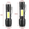 Ws-5454 Cob Led Usb Şarjlı Mini El Feneri