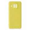 Xiaomi Mi 10T Lite Kılıf Nano içi Kadife Silikon - Sarı